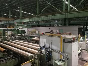 魯寶鋼管成功自主研發3#管加工線與管線管線停機信息采集系統